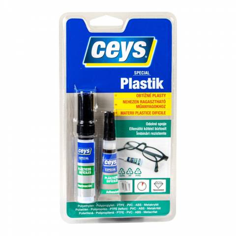 CEYS PLASTICKCEYS MUA.RAGASZTO 3G+4ML NEHEZEN RAGASZTHATO MUANYAGOKHOZ