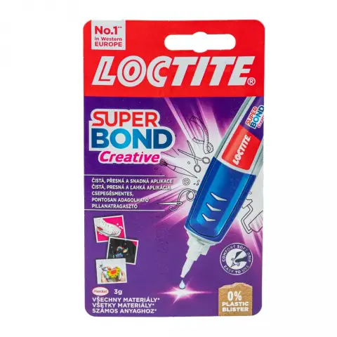 Loctite Super Bond Creative pillanatragasztó 3 g