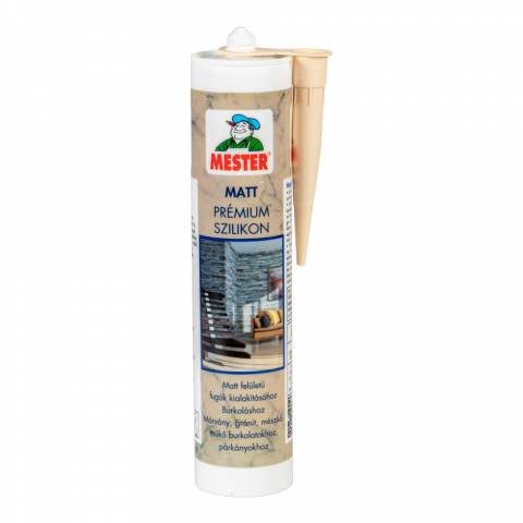 Mester Matt prémium szilikon beige 310 ml