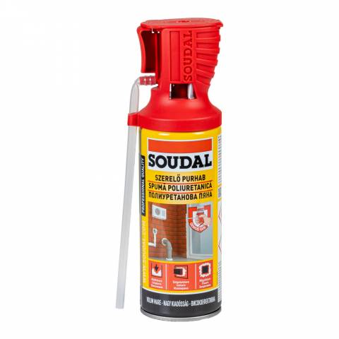 Soudal szerelő purhab 300 ml