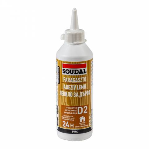 Soudal Poliuretán D2 faragasztó 64A D2 250 g