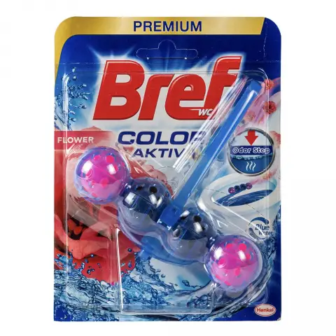 Bref Color Aktív WC-frissítő Flowers 50 g