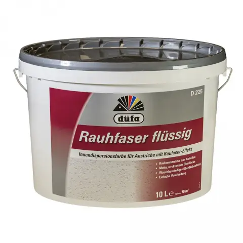 DUFA RAUHFASER FLUSIG WEIS 10L 