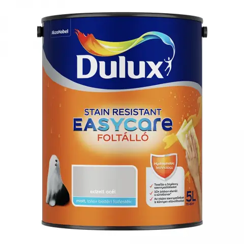 Dulux Easycare Foltálló beltéri falfesték edzett acél 5 l