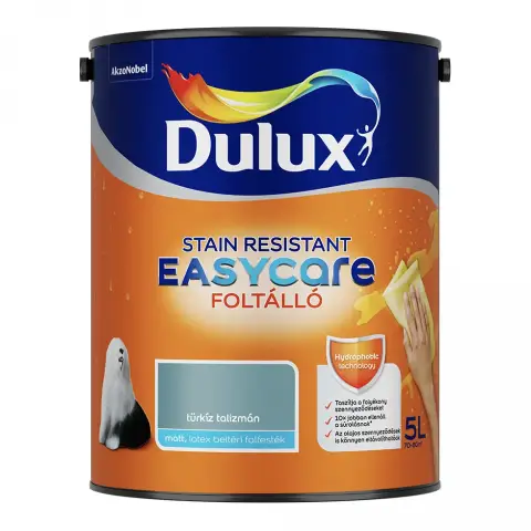 Dulux Easycare Foltálló beltéri falfesték türkiz talizmán 5 l