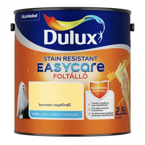Dulux Easycare foltálló beltéri falfesték tavaszi napfürdő 2,5 l