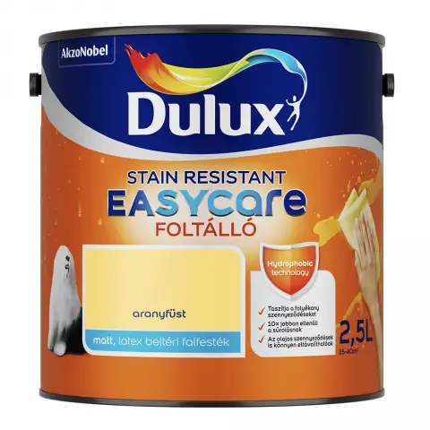 Dulux Easycare Foltálló beltéri falfesték aranyfüst 2,5 l