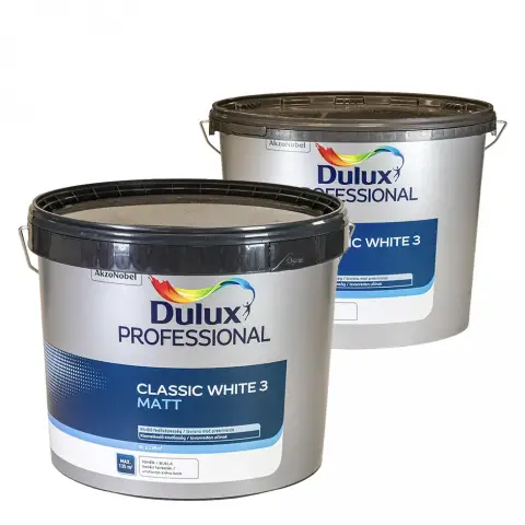 Dulux Professional Classic White3 beltéri falfesték fehér
