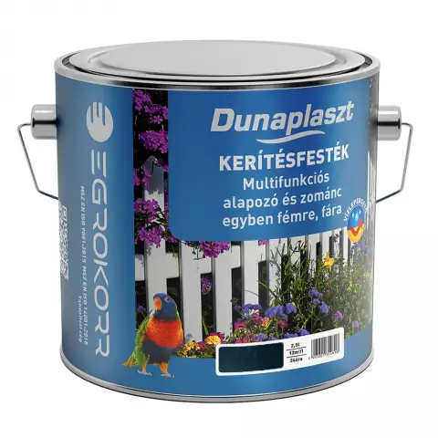 Dunaplaszt Multifunkciós Kerítésfesték grafit kék 2,5 l