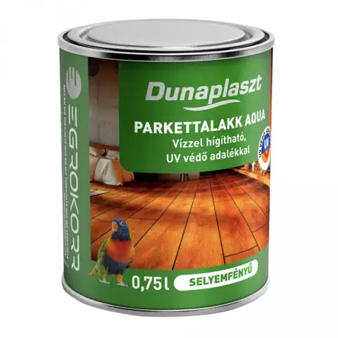 Dunaplaszt Parkettalakk Aqua selyemfényű 0,75 l