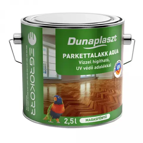 Dunaplaszt Parkettalakk Aqua magasfényű 2,5 l