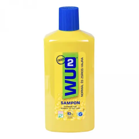 WU2 sampon normál és zsíros hajra 1 l