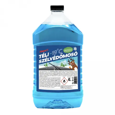 FlassX téli szélvédőmosó folyadék -19°C 4 l