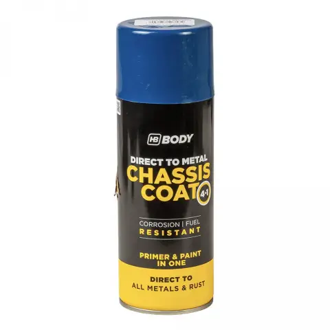HB Body Chassis Coat 410 korróziógátló 4in1 spray RAL5013 kobaltkék 400 ml