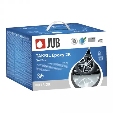 JUB Takril Epoxy 2K garage kétkomponensű epoxi betonfesték