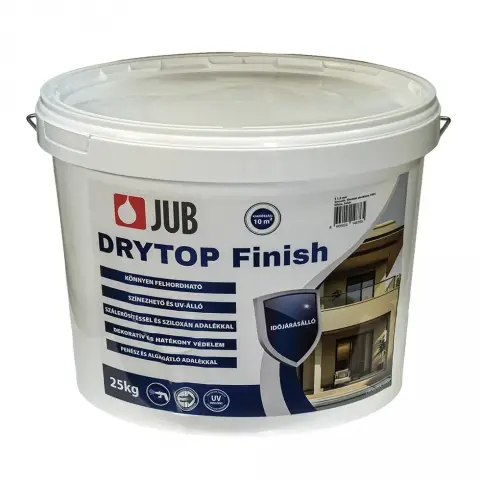 JUB JUBIZOL VAK.DRYTOP K1.5 1001 25KG DTS FEHER