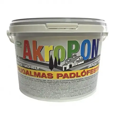AkroPON rugalmas padlófesték