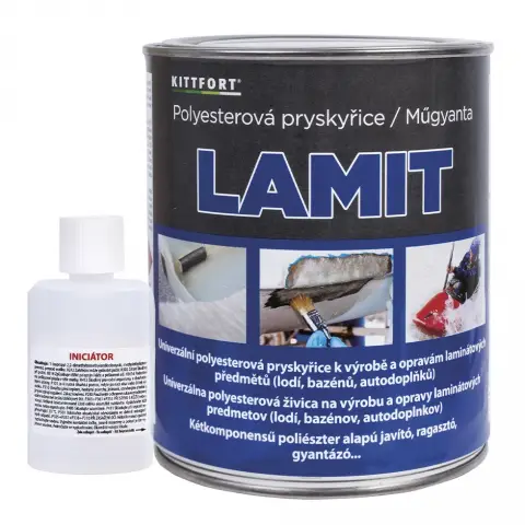 Kittfort Lamit 109 poliészteres gyanta edzővel 0,75 kg
