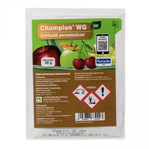 Champion 50WG  gombaölő szer 20 g leveles
