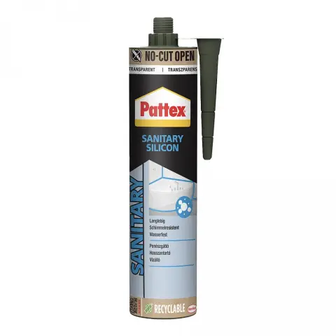Pattex Szaniter szilikon, áttetsző 280 ml