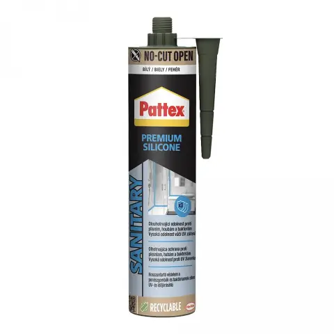 Pattex Penészálló szaniter szilikon, fehér 280 ml
