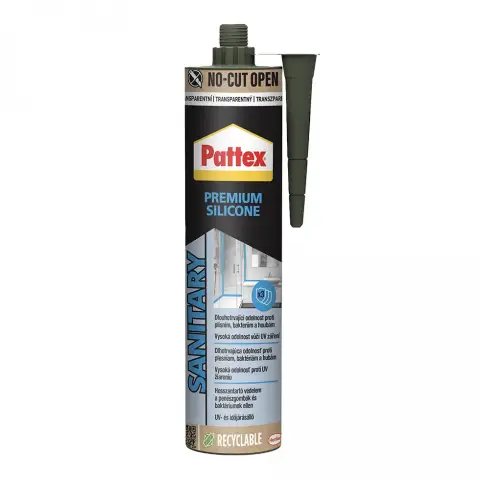 Pattex Penészálló szaniter szilikon, áttetsző 280 ml
