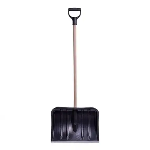Hólapát élvédővel, fogantyúval fekete 43 cm
