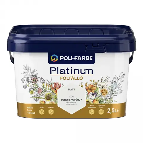 Platinum Foltálló falfesték deres fagyöngy 2,5 l