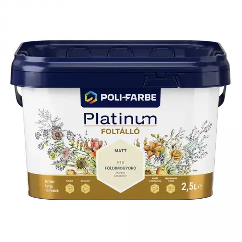 Platinum Foltálló falfesték földimogyoró 2,5 l