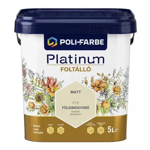 Platinum Foltálló falfesték földimogyoró 5 l