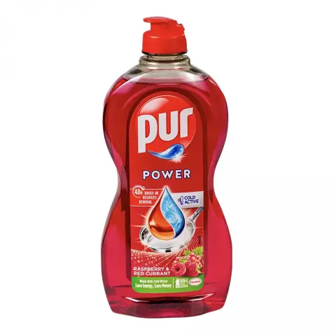 Pur Power kézi mosogatószer Raspberry & Red Currant 450 ml