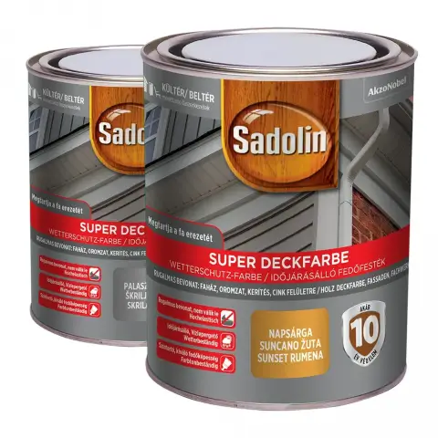 Sadolin Super Deckfarbe vizes bázisú fafesték