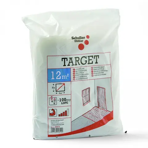 Schuller Target S100 extra erős takarófólia 3x4 m