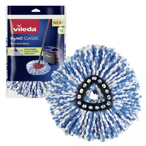 Vileda H2prO pedálos felmosóhoz mikroszálas felmosófej