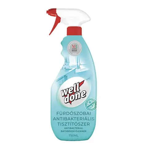 Well Done Fürdőszobai fertőtlenítő hatású tisztítószer 750 ml